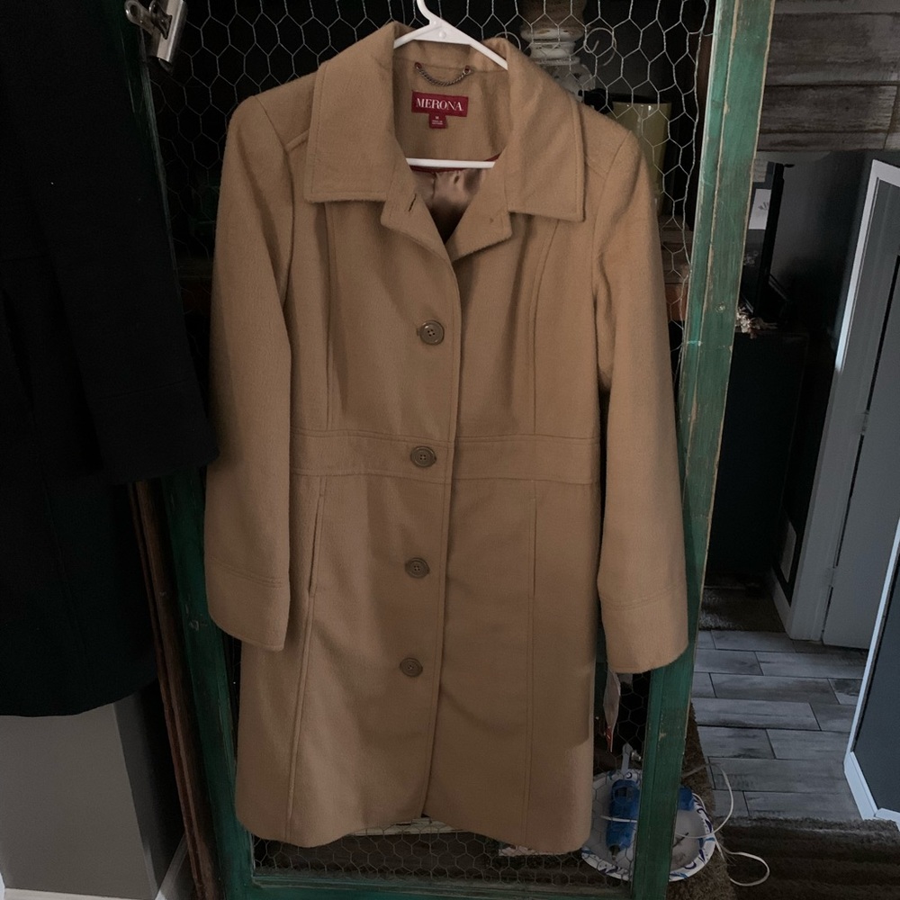 Winter wool coat